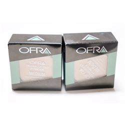 2PK OFRA TRANSLUCENT POWDER MEDIUM