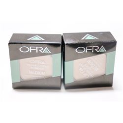 2PK OFRA TRANSLUCENT POWDER MEDIUM