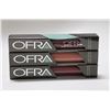 Image 1 : 3PK OFRA ASSORTED LONG LASTING LIQUID LIPSTICK