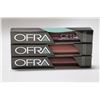 Image 1 : 3PK OFRA ASSORTED LONG LASTING LIQUID LIPSTICK