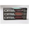 Image 1 : 3PK OFRA ASSORTED LONG LASTING LIQUID LIPSTICK