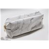 Image 1 : BRAND NEW ZIP UP MAKE UP BAG- WHITE MARBLE DESIGN