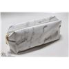 Image 1 : BRAND NEW ZIP UP MAKE UP BAG- WHITE MARBLE DESIGN
