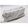 Image 1 : BRAND NEW ZIP UP MAKE UP BAG- WHITE MARBLE DESIGN