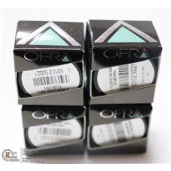 4PK OFRA SEMI PERMANENT EYEBROW GEL; AUBURN
