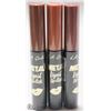 Image 1 : 3PK LA GIRL METAL LIQUID LIPSTICK; 852/ 853 & 854
