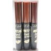 Image 1 : 3PK LA GIRL METAL LIQUID LIPSTICK; 852/ 853 & 854
