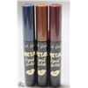 Image 1 : 3PK LA GIRL METAL LIQUID LIPSTICK; 856/ 868 & 859