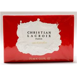 MSRP $39.00- CHRISTIAN LACROIX PARIS 75ML EAU DE