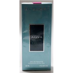 MSRP $124.00- BVLGARI AQVA MARINE 30ML POUR HOMME