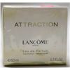 Image 1 : MSRP $115.00- LANCOME PARIS ATTRACTION 50ML EAU DE