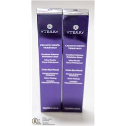 2PK MSRP $82.00- TERRY CRAYON KHOL COLOR EYE