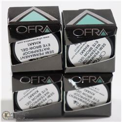 4PK OFRA SEMI PERMANENT EYEBROW GEL; KHAKI