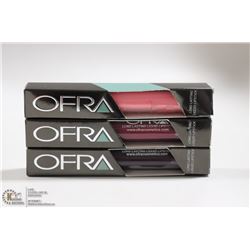 3PK OFRA ASSORTED LONG LASTING LIQUID LIPSTICK