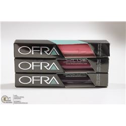 3PK OFRA ASSORTED LONG LASTING LIQUID LIPSTICK
