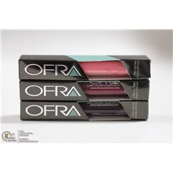 3PK OFRA ASSORTED LONG LASTING LIQUID LIPSTICK