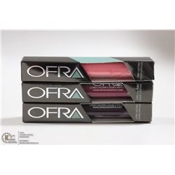 3PK OFRA ASSORTED LONG LASTING LIQUID LIPSTICK