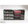Image 1 : 3PK OFRA ASSORTED LONG LASTING LIQUID LIPSTICK