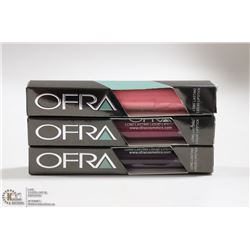 3PK OFRA ASSORTED LONG LASTING LIQUID LIPSTICK