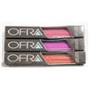 Image 1 : 3PK OFRA ASSORTED LONG LASTING LIQUID LIPSTICK
