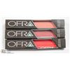 Image 1 : 3PK OFRA ASSORTED LONG LASTING LIQUID LIPSTICK