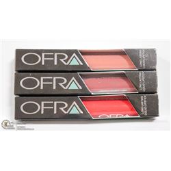 3PK OFRA ASSORTED LONG LASTING LIQUID LIPSTICK