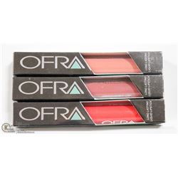 3PK OFRA ASSORTED LONG LASTING LIQUID LIPSTICK