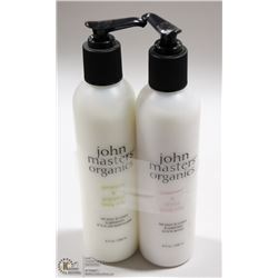 2 PACK OF JOHN MASTERS ORGANICS GERANIUM AND