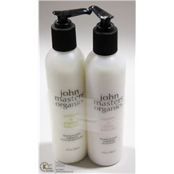 2 PACK OF JOHN MASTERS ORGANICS GERANIUM AND