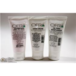 3 PACK OF OFRA VITAMIN A & C PEEL OFF MASK /