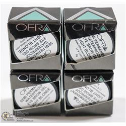 4PK OFRA SEMI PERMANENT EYEBROW GEL; LIGHT BLONDE