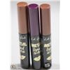 Image 1 : 3PK LA GIRL METAL LIQUID LIPSTICK
