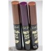 Image 1 : 3PK LA GIRL METAL LIQUID LIPSTICK