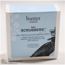BUTTER LONDON NAIL SCRUBBERS 2 IN 1 PREP