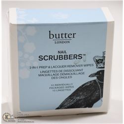 BUTTER LONDON NAIL SCRUBBERS 2 IN 1 PREP