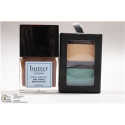 BUTTER LONDON NAIL MOISTURIZER & EYE SHADOW SET;