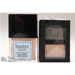 BUTTER LONDON NAIL MOISTURIZER & EYE SHADOW SET;