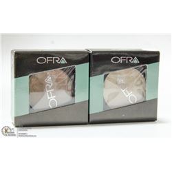 2PK OFRA EYE SHADOW; MILLENNIUM GOLD & BOHEMIAN
