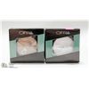 Image 1 : 2PK OFRA EYE SHADOW; MILLENNIUM WHITE & GOLD RUSH