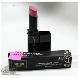 2PK BUTTER LONDON MOISTURE MATTE LIPSTICK; TOFF