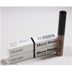 2PK LORD & BERRY MUST HAVE TINTED BROW MASCARA;