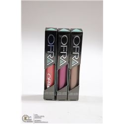 3PK OFRA ASSORTED LONG LASTING LIQUID LIPSTICK