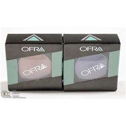 2PK OFRA EYE SHADOW SET; LILAC & ESSENTIAL