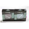 Image 1 : 2PK OFRA EYE SHADOW SET; TURQUOISE & PLUM