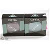 Image 1 : 2PK OFRA EYE SHADOW SET; TURQUOISE & PLUM