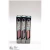 Image 1 : 3PK OFRA ASSORTED LONG LASTING LIQUID LIPSTICK