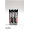 Image 1 : 3PK OFRA ASSORTED LONG LASTING LIQUID LIPSTICK