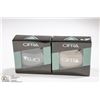 Image 1 : 2PK OFRA EYE SHADOW SET; MILLENNIUM GOLD & OLIVE