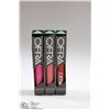 Image 1 : 3PK OFRA ASSORTED LONG LASTING LIQUID LIPSTICK