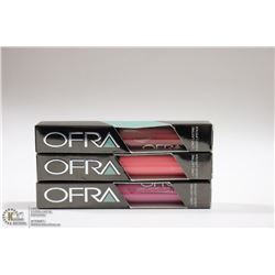 3PK OFRA ASSORTED LONG LASTING LIQUID LIPSTICK